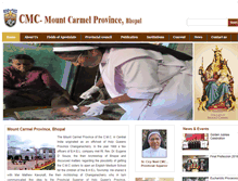 Tablet Screenshot of cmcbhopal.org